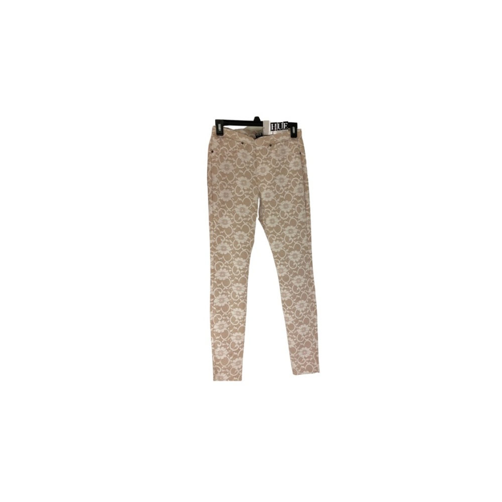 HUE Bonded Lace knit Women’s Leggings.|SZ.(S) Nude| (NWT).